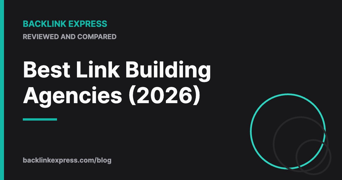 Best Link Building Agencies (2026)