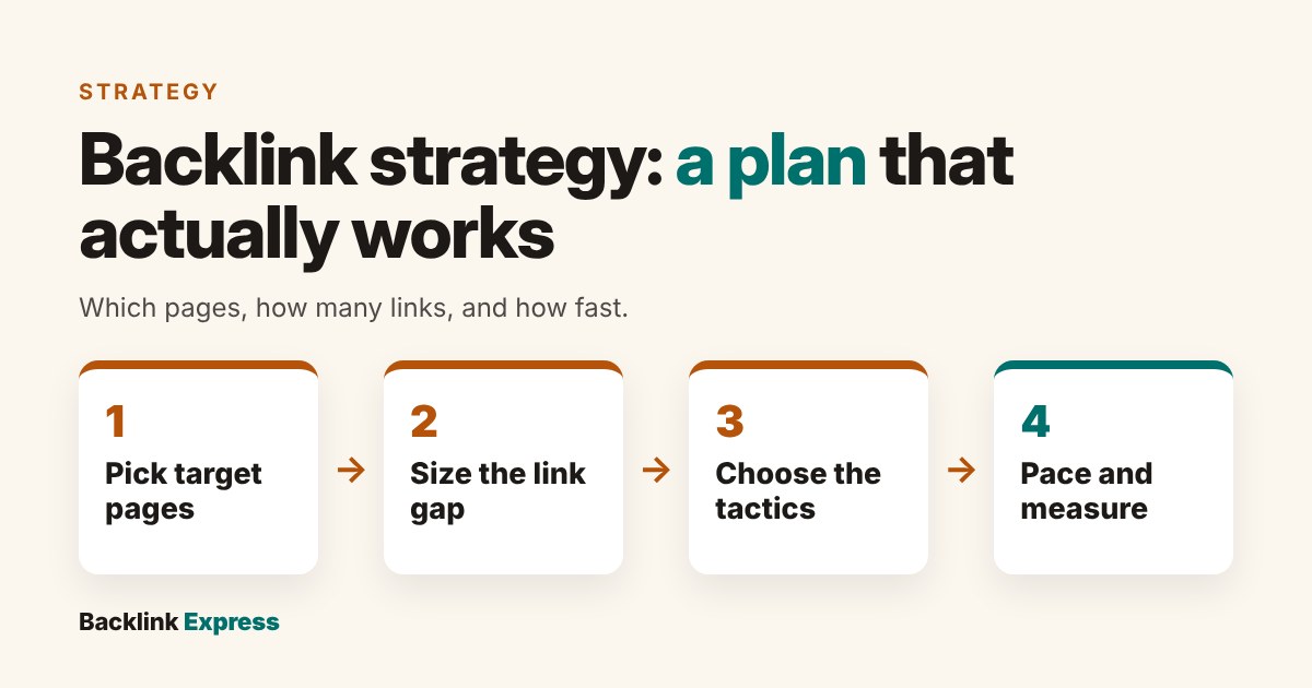 Backlink Strategy: A Plan That Works